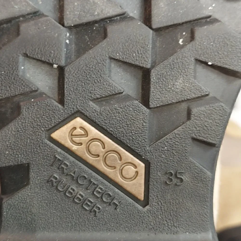Ecco Gore-tex Fur Trim Sude Winter Boots Sz 35